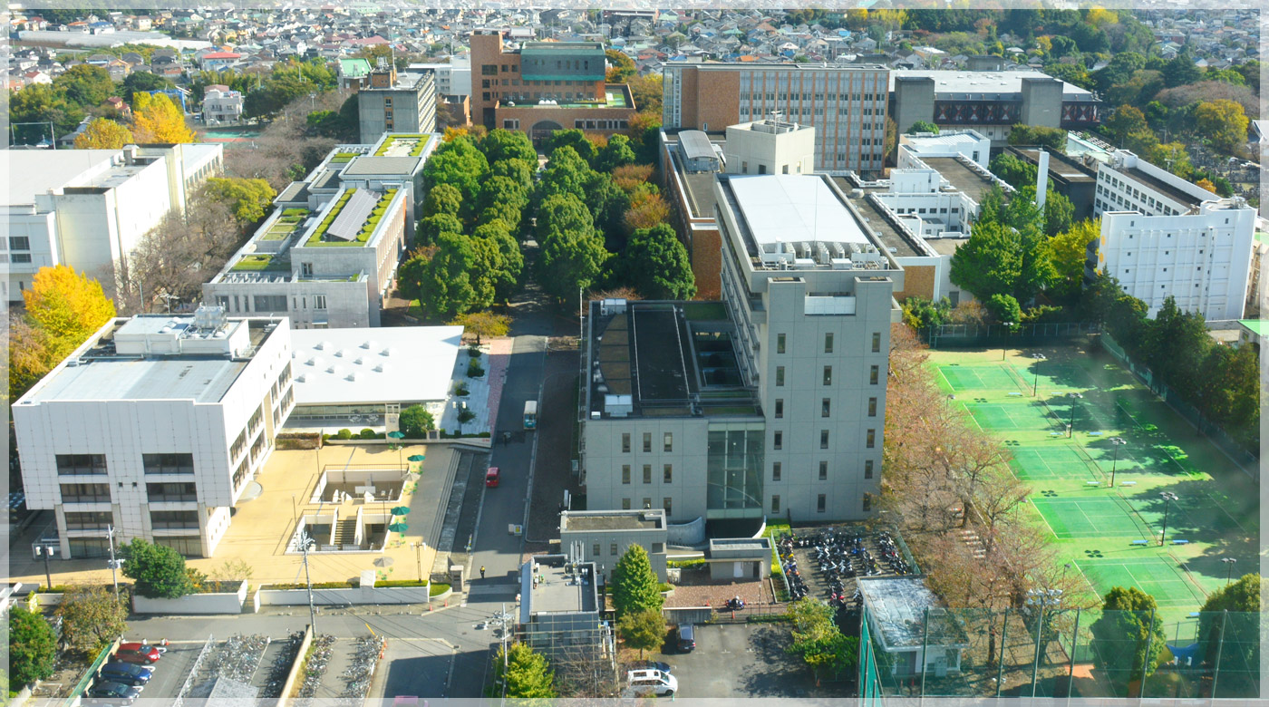 千葉商科大学キャンパス全景